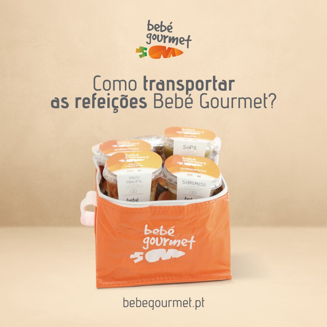 Transportar refeições bebé gourmet